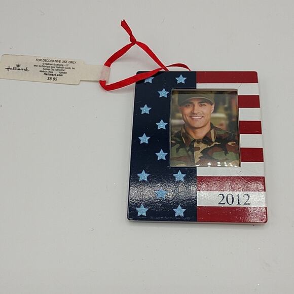2/$15 or 3/$20 2012 Hallmark Photo Military Ornament - Picture 1 of 8
